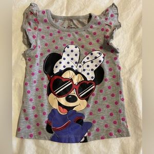 Disney Minnie Mouse shirt , girls , size 4